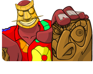 Tiki Tack Man