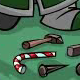 Twelfth candy cane.