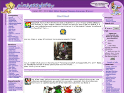 Screenshot of PinkPT's fourth layout
