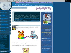 Screenshot of PinkPT's second layout