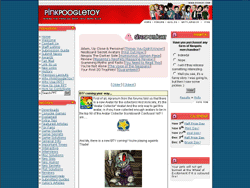 Screenshot of PinkPT's third layout